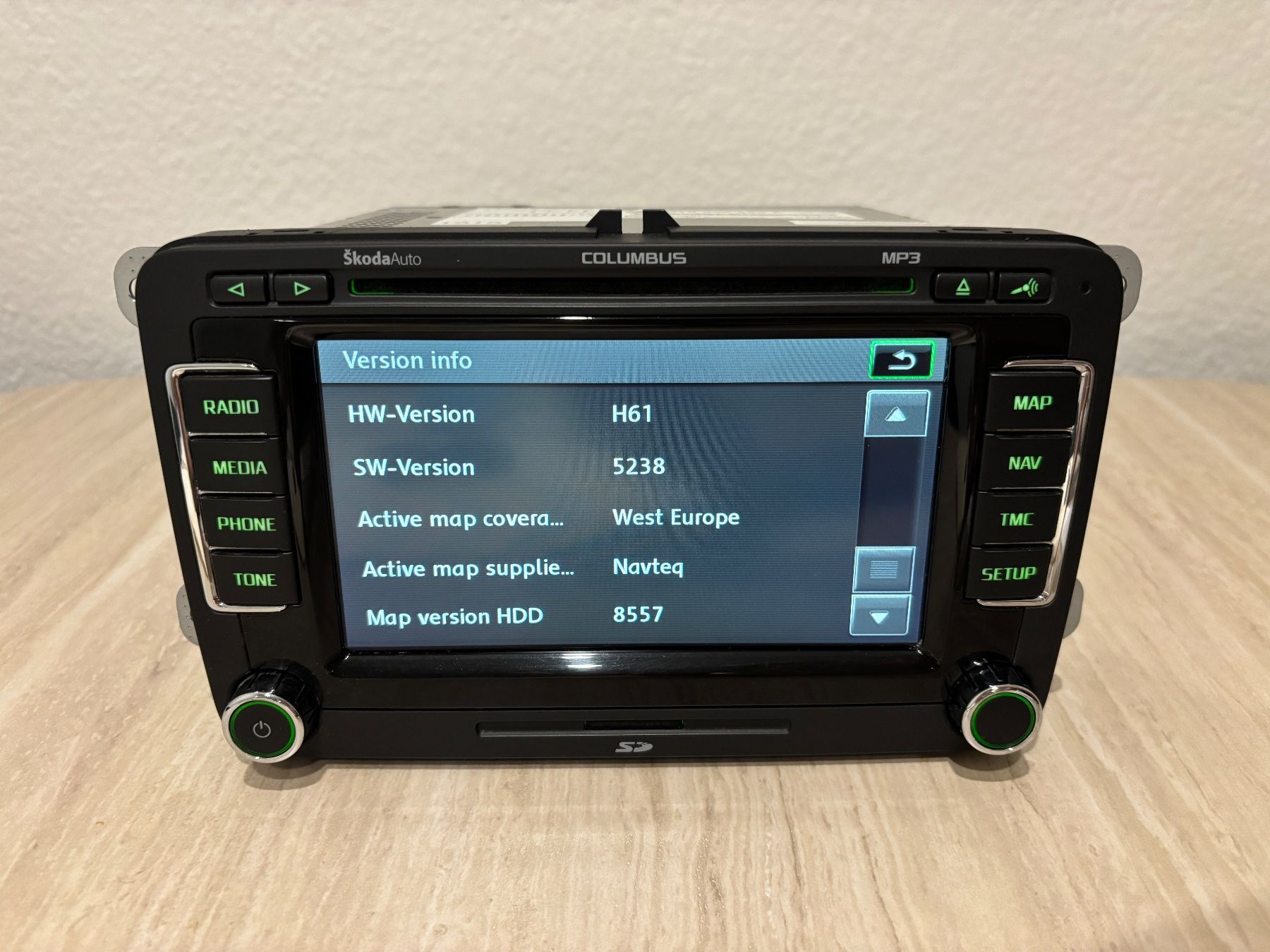 Continental Radio: Rns510, Original Skoda Radio – Usato da Wattwil venduto da bigcola_1 6