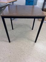 Schicker Tisch schwarz/braun, guter Zustand