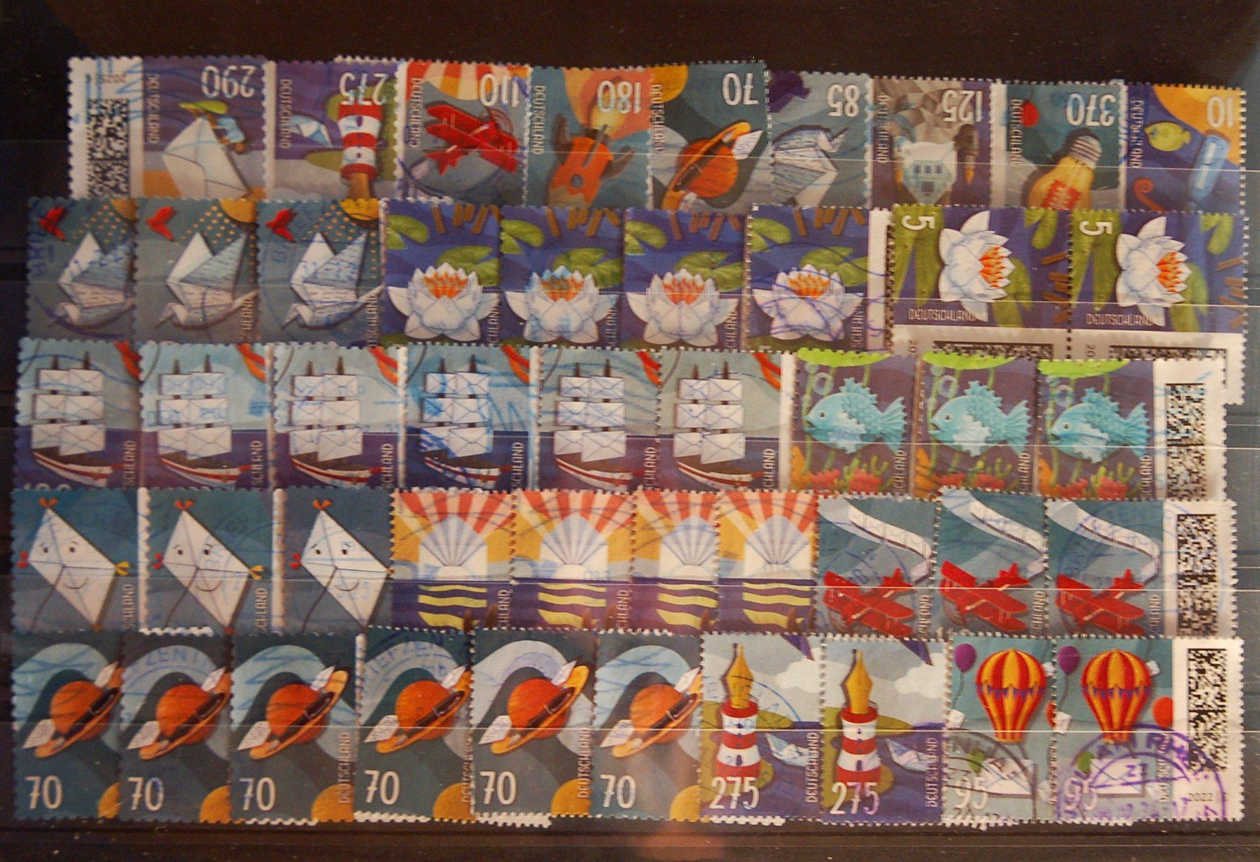 Alle Briefmarken: Allemagne germany - 47 stamps used – Gebraucht aus Gland von pas_wxw