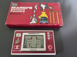 Nintendo Game & Watch: Mario's Cement Factory ML-102 in OVP