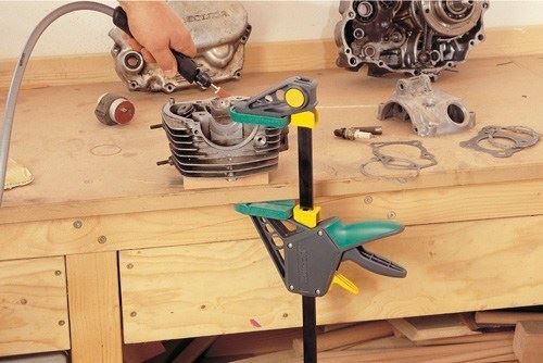 Wolfcraft Tutti gli attrezzi: Einhandzwinge EHZ PRO 100 - 150 mm – Nuovo e nell'imballaggio originale da Koppigen venduto da Bracher_Mail-House 3