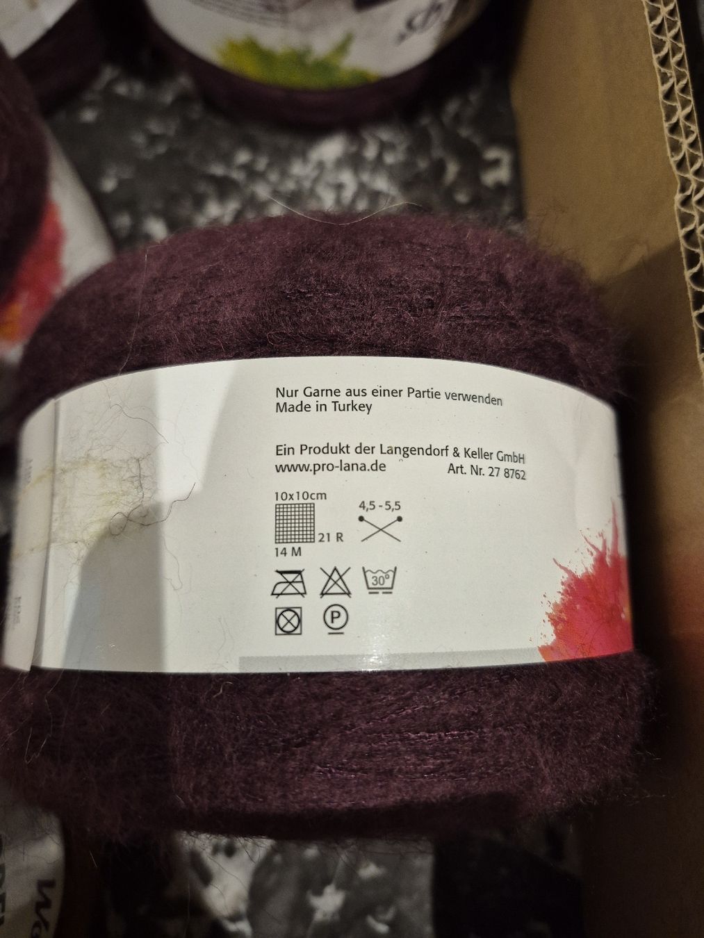 Lana: bobbel mohair – Nuovo e nell'imballaggio originale da Obermumpf venduto da Dadacaramel 3