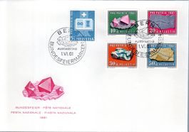 SINNBILD MINERALIEN UND VERSTEINERUNGEN SERIE 1961 - LU50
