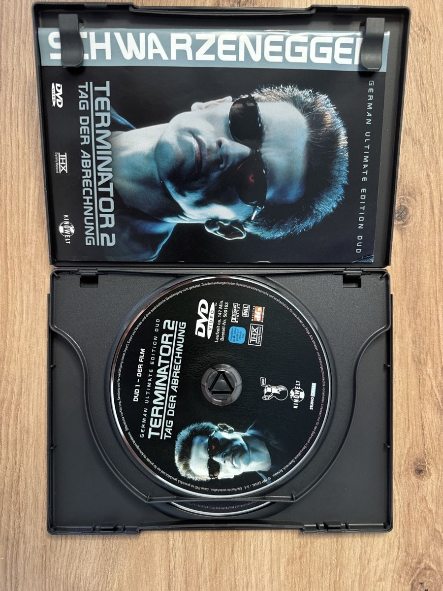 Tutti i DVDs: Terminator 2 - Tag der Abrechnung DVD - Top Zustand! – Usato da Biberist venduto da etesummer 2