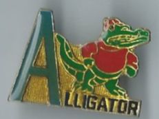 Placchette & Badge: Süsser Alligator Pin – Usato da Zürich venduto da t24_de