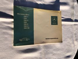 Bedienungsanleitung Mercedes W114, 230,6 bis 280 CE