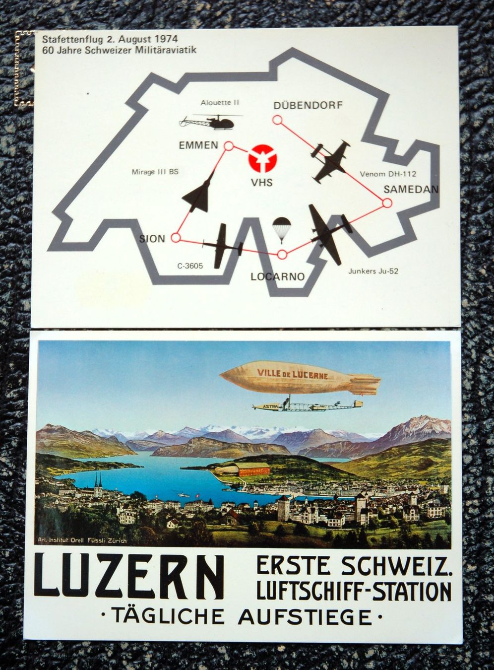 Cartoline postali: Suisse - 2 cartes militaire – Usato da Gland venduto da pas_wxw