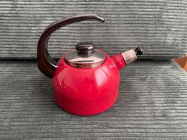 Riess Flötenkessel "Classic Plus" ROT Neuwertig