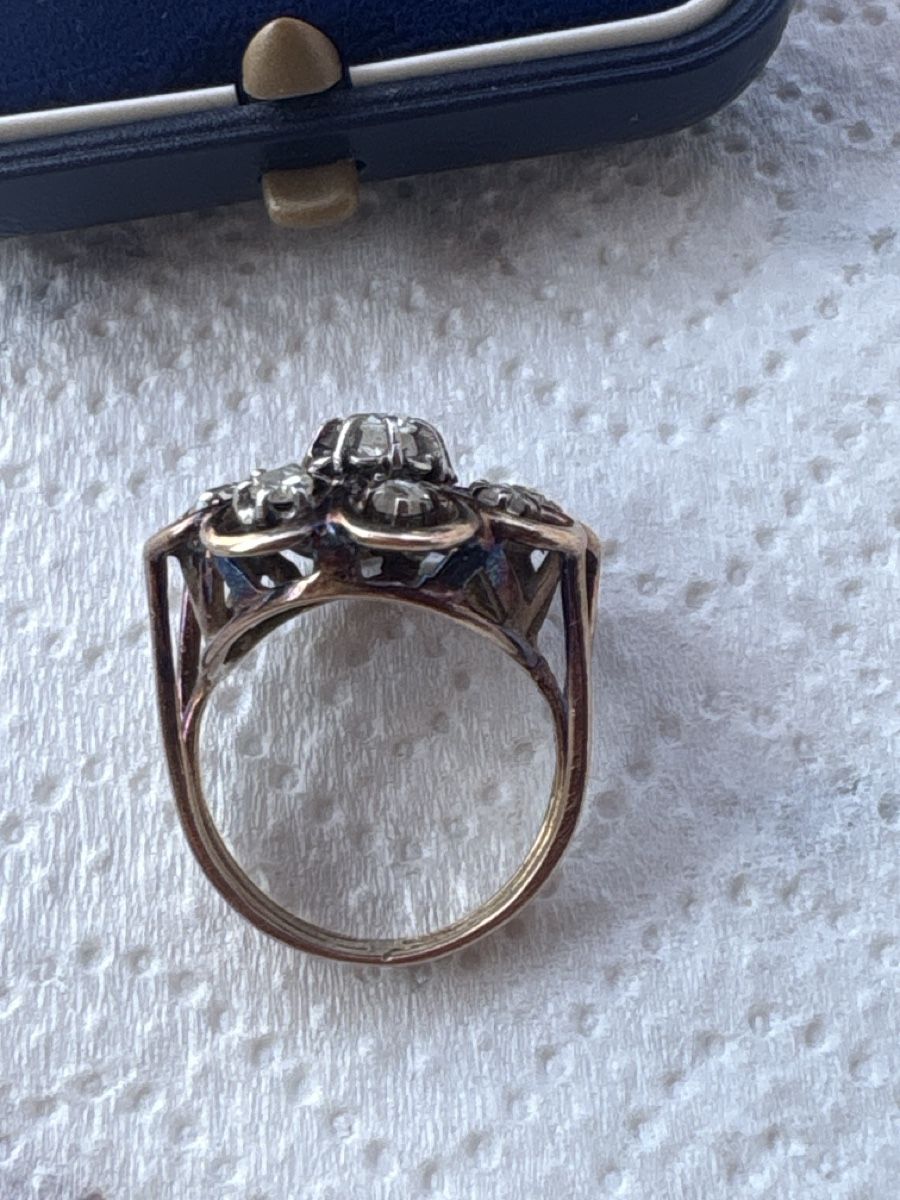 Ringe: Bague en or 18k et diamants – Gebraucht aus Versoix von tem_f7yk 2
