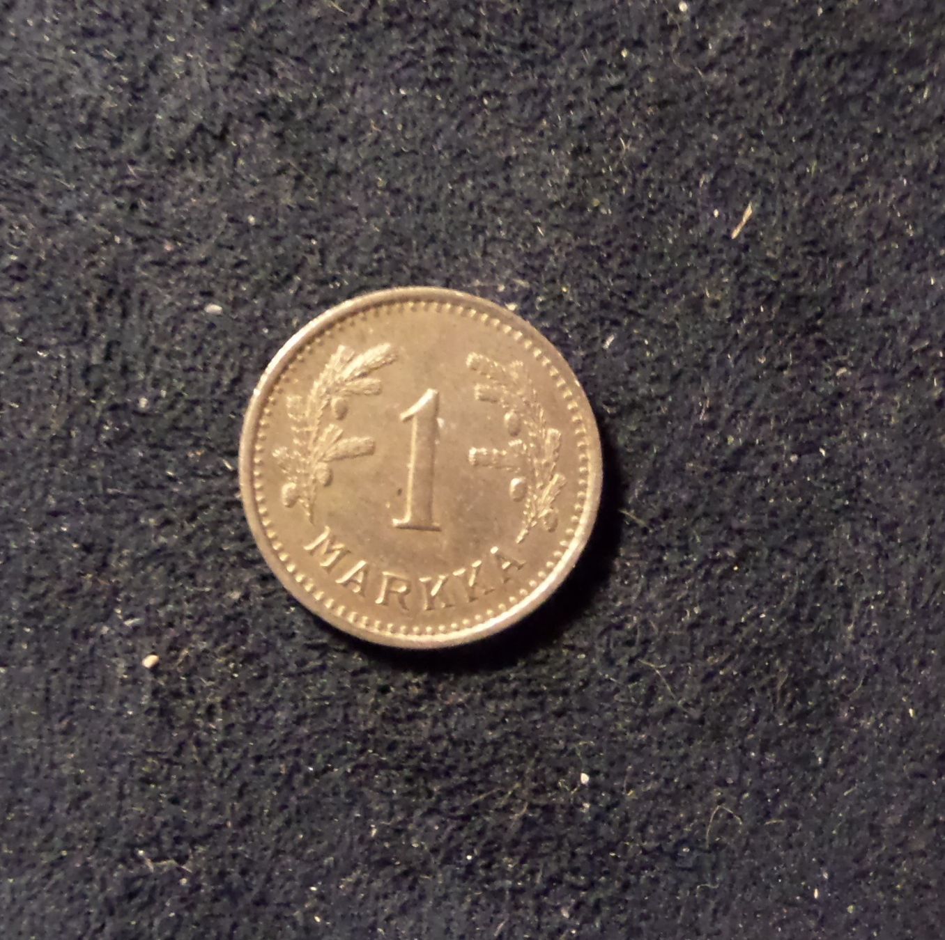 Tutti le monete: Pièce FINLANDE  1 MARK 1937 – Usato da Nyon venduto da an54