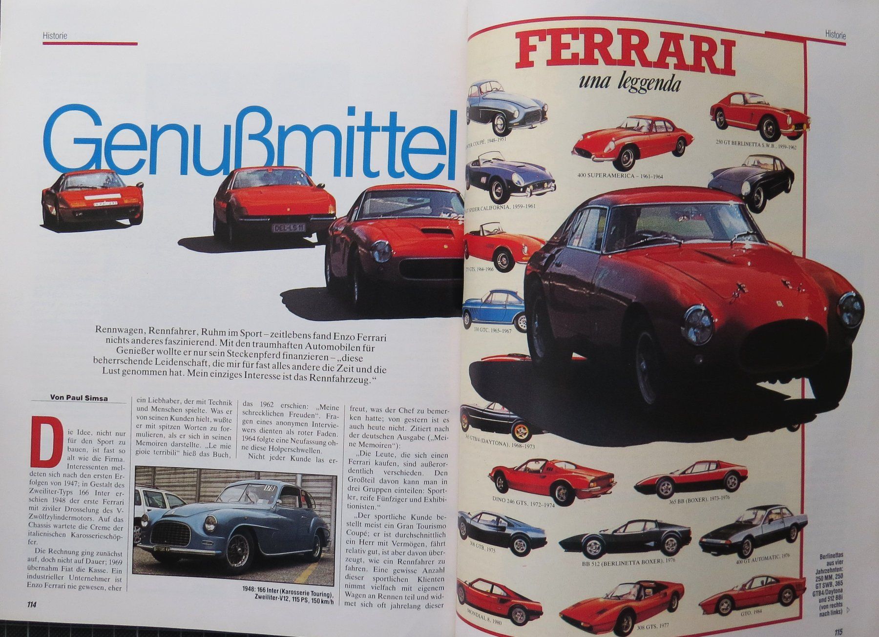Riviste & Magazine: Sonderheft Faszination Ferrari – Usato da Ettingen venduto da campione_1 3