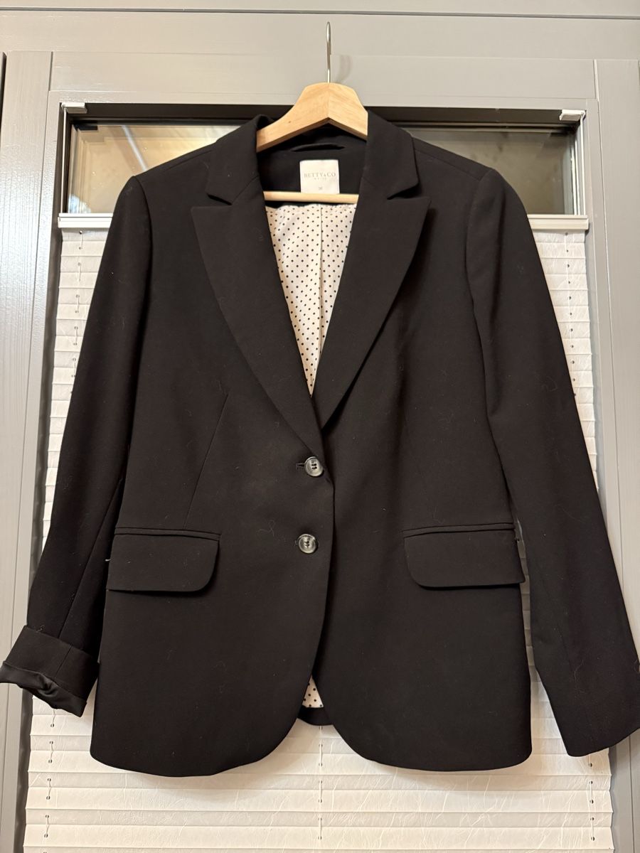 Betty Barclay Giacche: Schwarzer Blazer von Betty & Co – Nuovo (secondo la descrizione) da Wintersingen venduto da chiwy