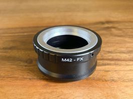 Objektiv Adapter M42 zu Fujifilm FX