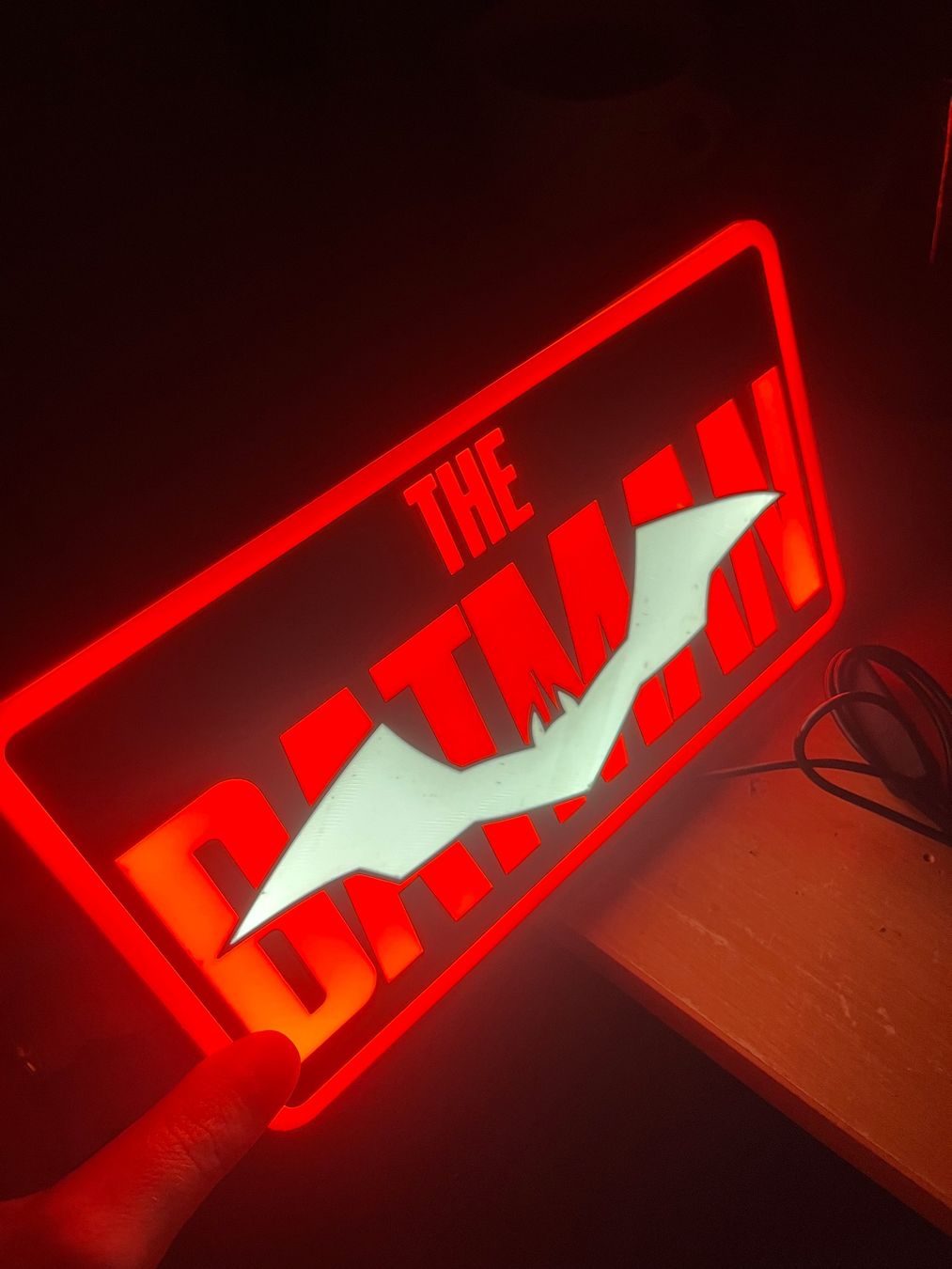 Tutte le decorazioni: Lampe LightBox LED The Batman usb – Nuovo (secondo la descrizione) da Noville venduto da Berlusconi55 1