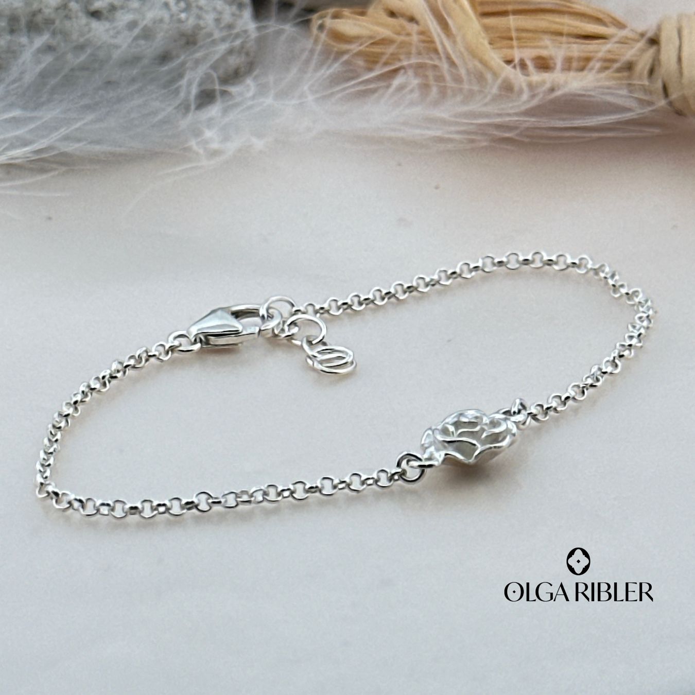 Olga Ribler Bracciali & Braccialetti: Silberarmkette 925er – Nuovo (secondo la descrizione) da Luzern venduto da MonikaS03 1