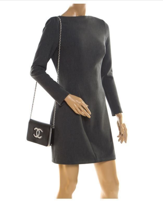 Chanel Taschen für Damen: AKTION: CHANEL Black CC Wallet on Chain – Gebraucht aus Wängi von Pambola 9