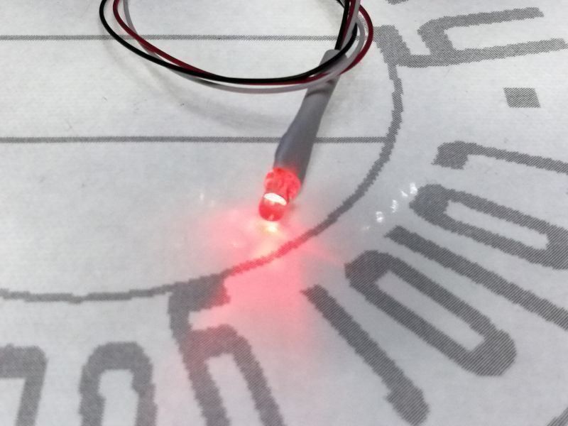 Componenti elettronici: DUO-LED 3mm rot/warmweiss verkabelt – Nuovo (secondo la descrizione) da Luzern venduto da Salefactory 5