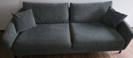 Sofa Elvira von Livique (Samt/Grün)  B230T100H85