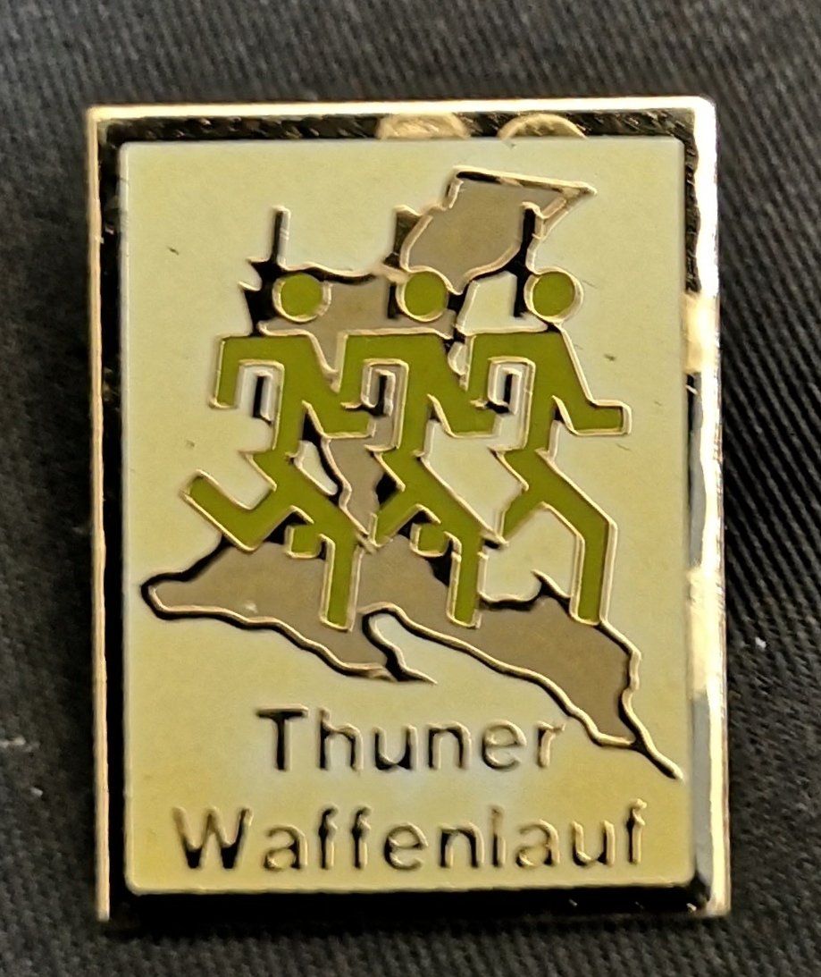 Schweizer Armee Placchette & Badge: Thuner Waffenlauf. 5 Pins – Nuovo (secondo la descrizione) da Thun venduto da Dl3604 2