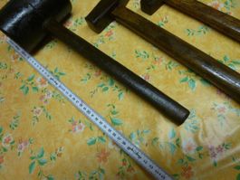 Konvolut diverse antiker Hammer Nagel Schmied Geschmiedet
