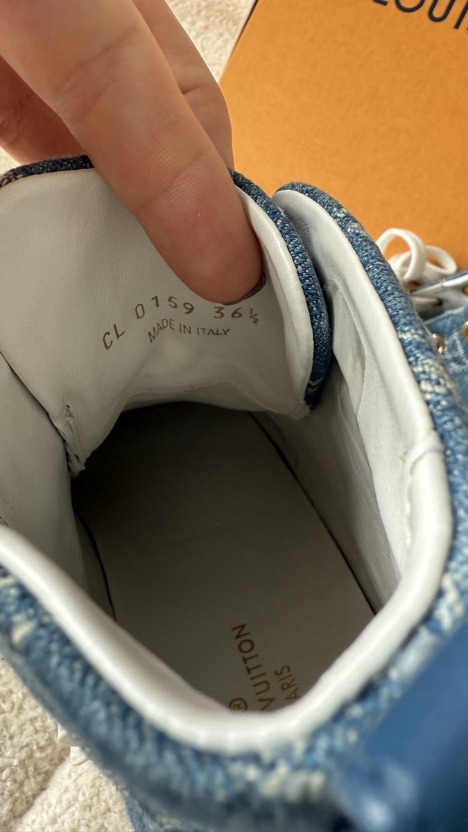 Louis Vuitton Scarpe da donna: Louis Vuitton Sneaker Stellar denim – Usato da Zürich venduto da eli_w5st 4