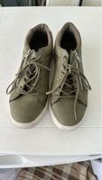 Lässige Frühlings Sneaker, olivgrün,Grösse 42, gebraucht 