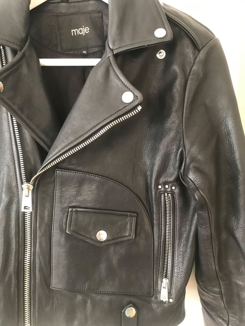 Maje Giacche: Maje Leather Jacket – Usato da Zürich venduto da jujusi 1