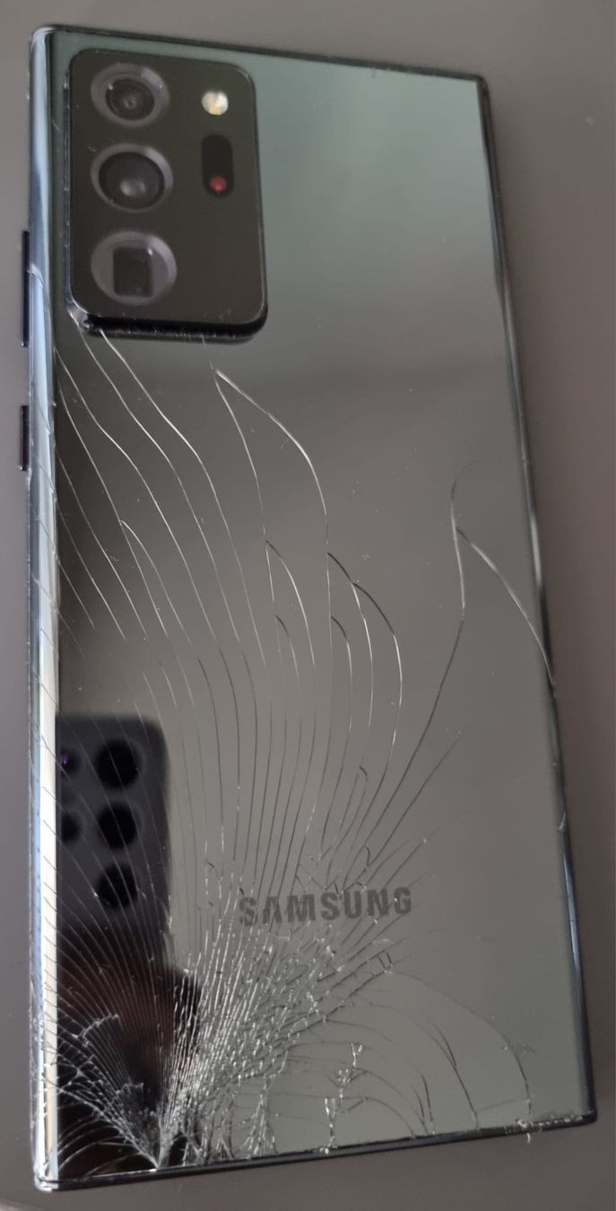 Samsung Telefoni cellulari / Smartphones: Samsung Galaxy Note20 Ultra 5G Cracked Back Panel -  – Difettoso da Studen BE venduto da tha_dhp8 7