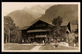 Foto-AK Champéry, Chalet