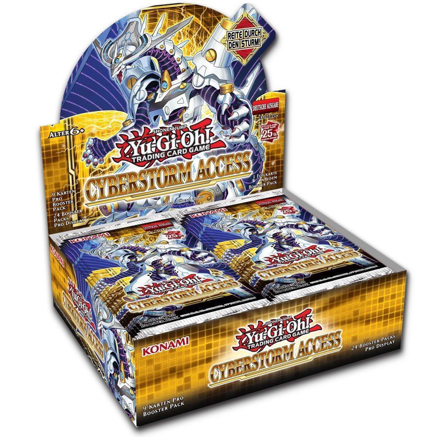 Sammelbilder & Trading cards: YuGiOh - Cyberstorm Access Booster Display / DE - 1. – Neu und originalverpackt aus Niederglatt ZH von RetroBros