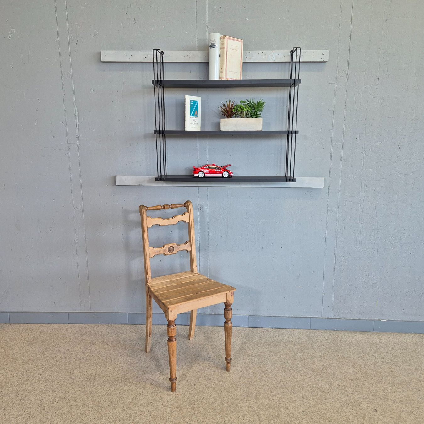Scaffali: Stringregal Wandregal Hängeregal mit 3 Tablar Regal – Usato da Nottwil venduto da Wondewa-Shop 1