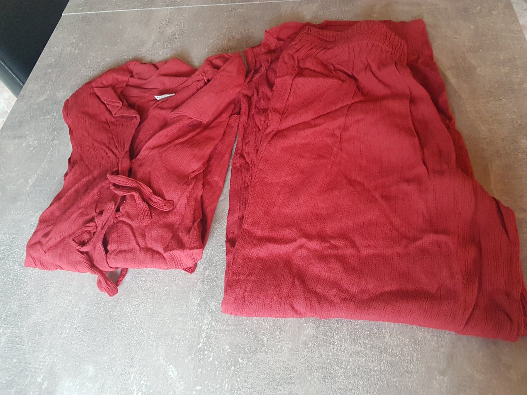 Anzüge & Kostüme: Ensemble tunique + pantalon fluide taille élastique M – Gebraucht aus Villiers von san_jn5w 9