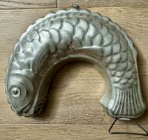 Antike Backform Fisch Weissblech