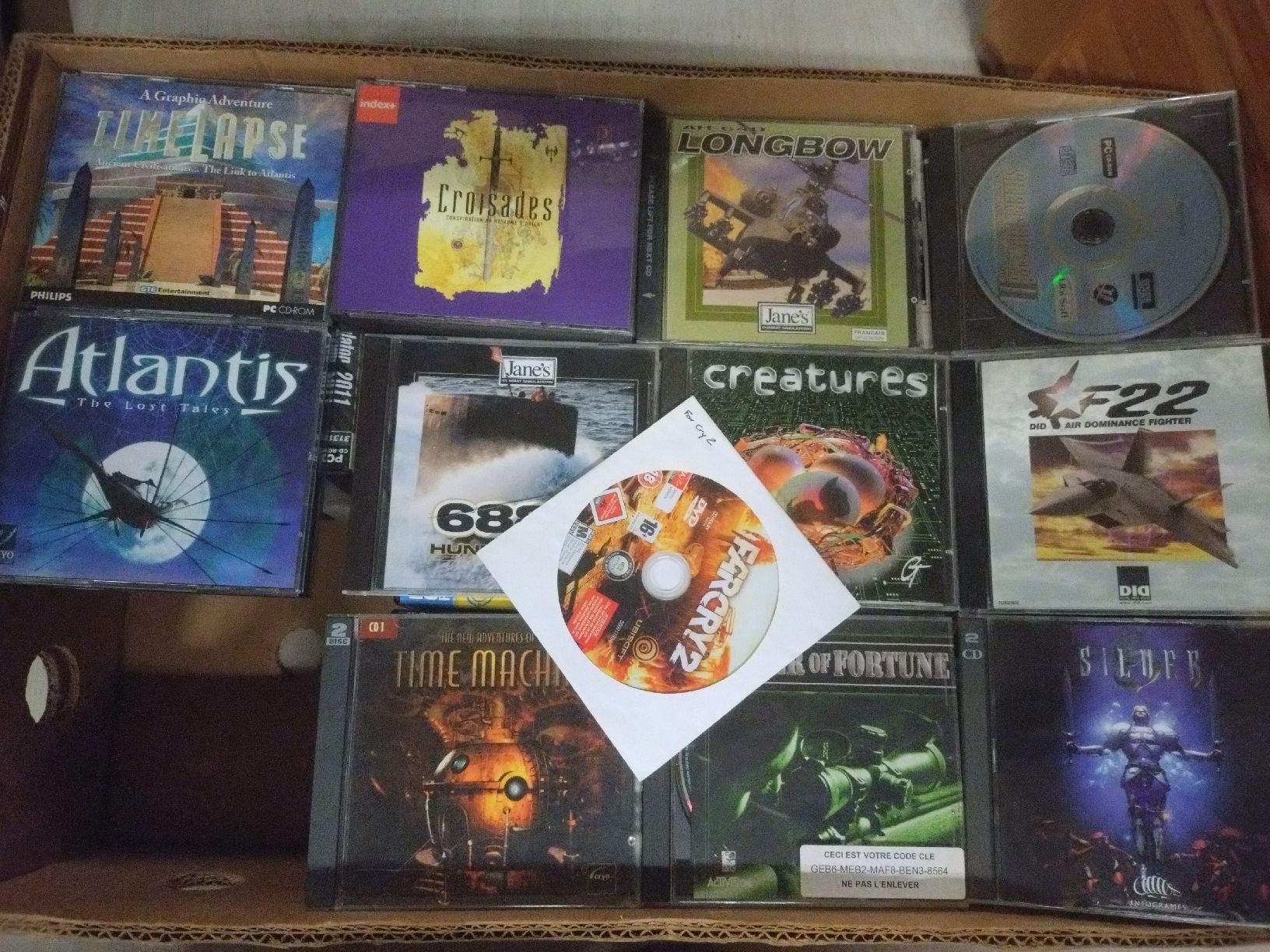 Giochi: Jeux PC divers - Warcraft, Atlantis, Exile, Star Wars – Usato da Farvagny-le-Grand venduto da LaCaverne 5