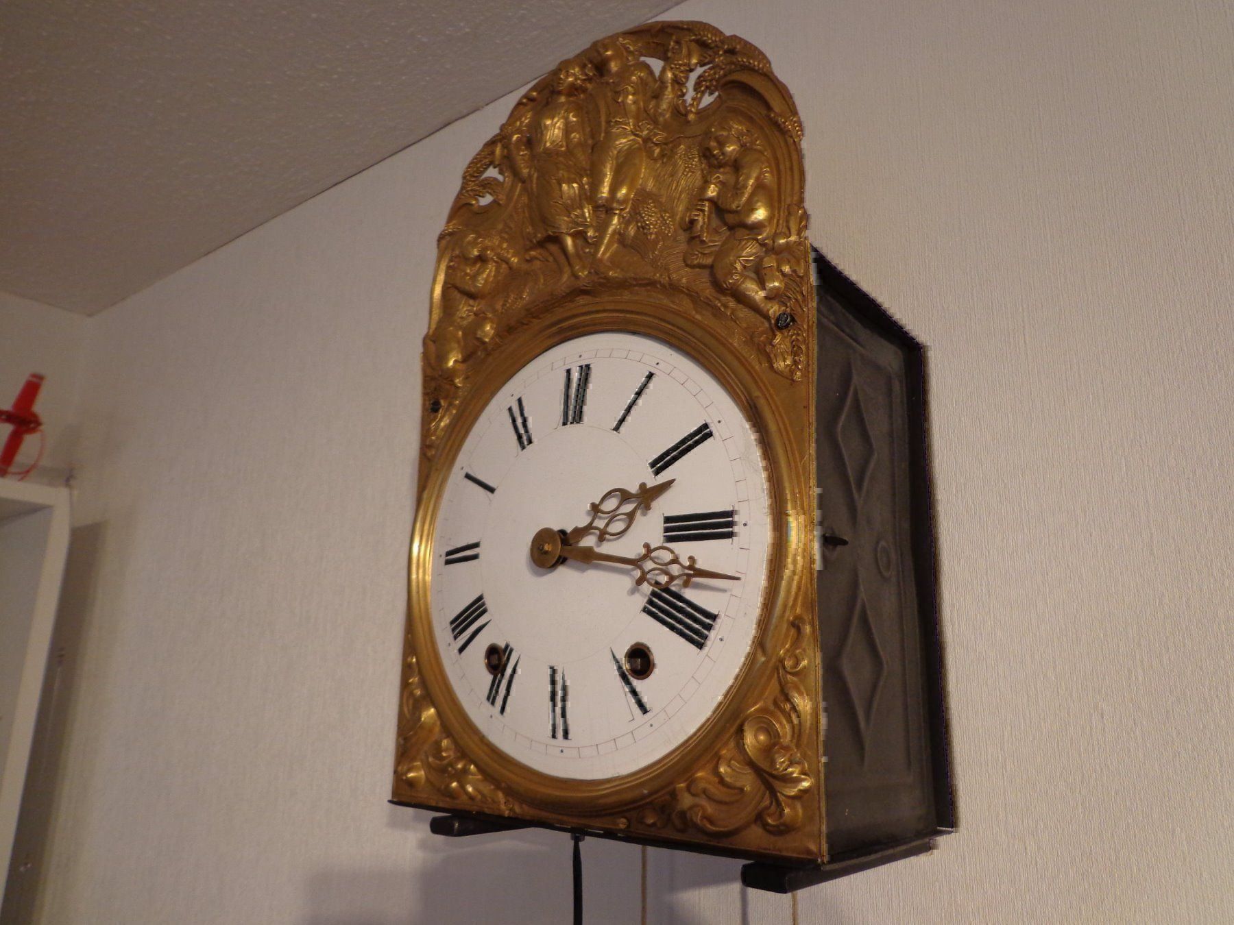 Orologi da terra & Orologi da parete: Comtoise Morez Burgunder Uhr wohnfertig – Usato da Würenlingen venduto da reneda777 4