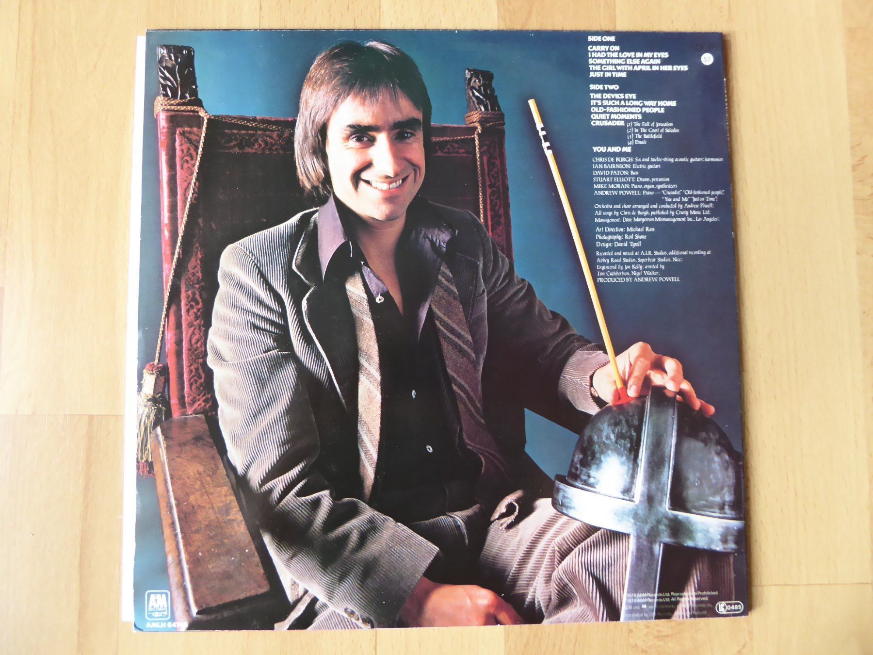 Dischi in vinile: Chris DeBurgh - Crusader – Usato da Aeugst am Albis venduto da Drayprescot 1