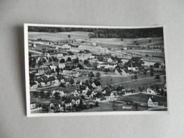 Karte Muttenz BL Flugansicht ca. 1940