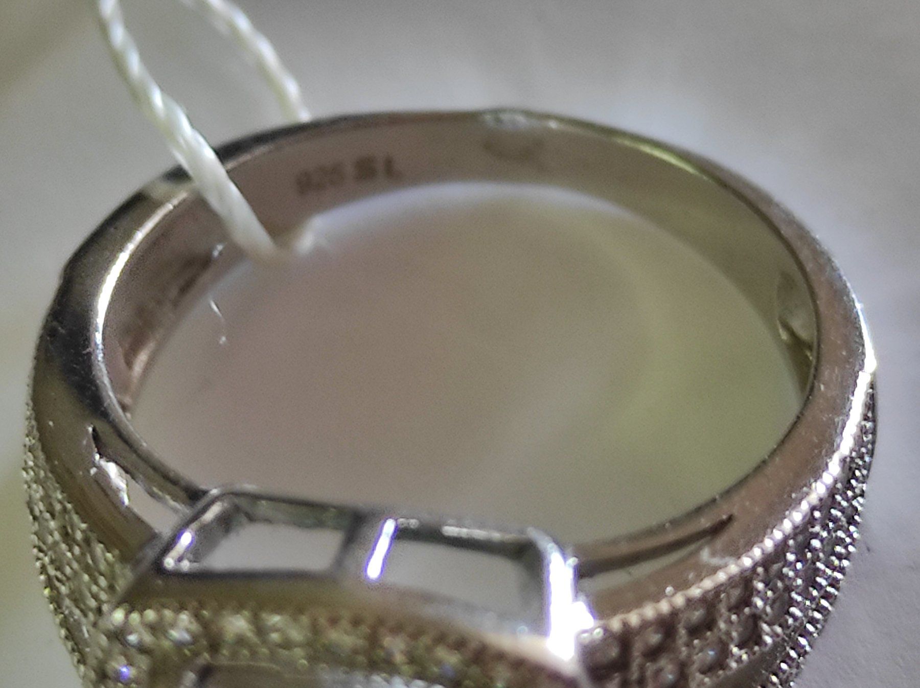 Anelli: Bague en Argent 925 avec des zircons – Nuovo (secondo la descrizione) da Renens VD venduto da cla_7zv5 4