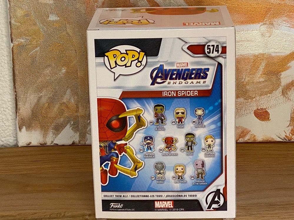 Funko Statuette: Funko Pop - Iron Spider #574 - Marvel – Nuovo e nell'imballaggio originale da Oensingen venduto da CSCollectors 2