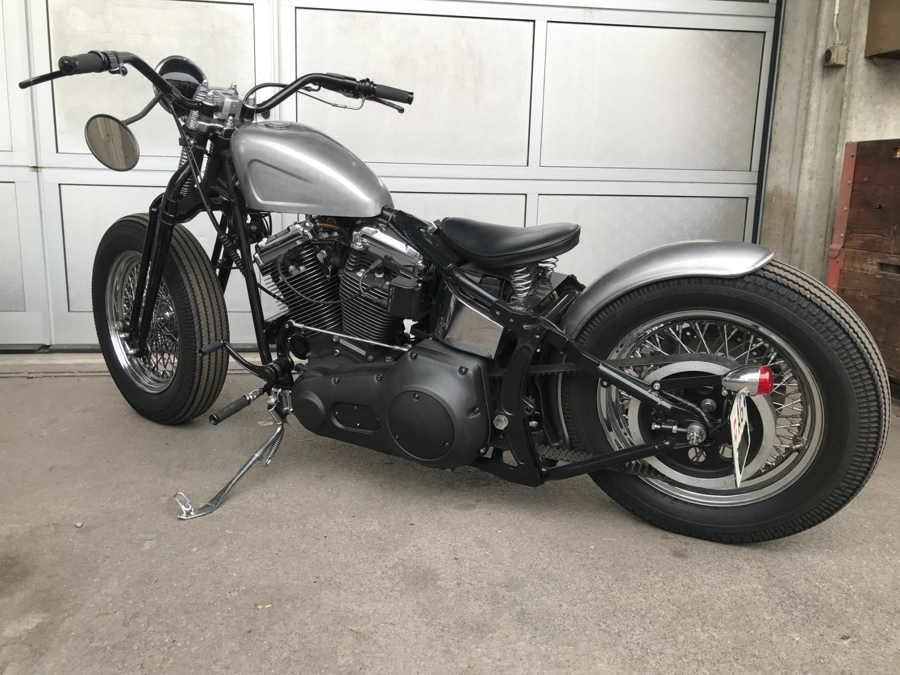 Harley-Davidson Chopper: Harley Davidson Bobber Springer Softail 1340 ab MFK – Usato da Reitnau venduto da poseyta77 6