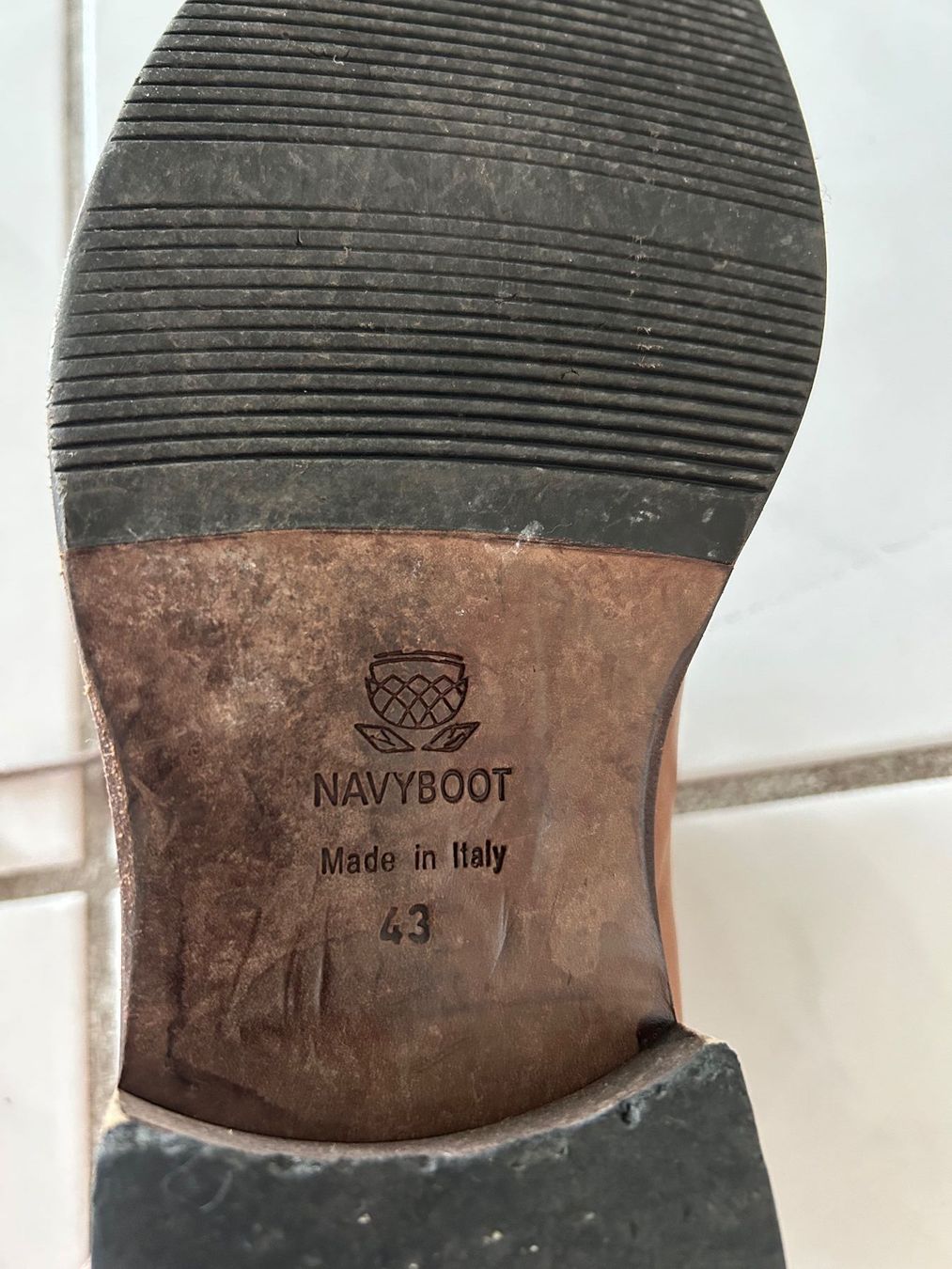 Navyboot Scarpe da uomo: Herren Lederschuh Gr. 43 – Usato da Gutenswil venduto da walker60 3