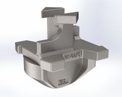 BC-G2/C Selfhanging Stacking cone with flange 12mm