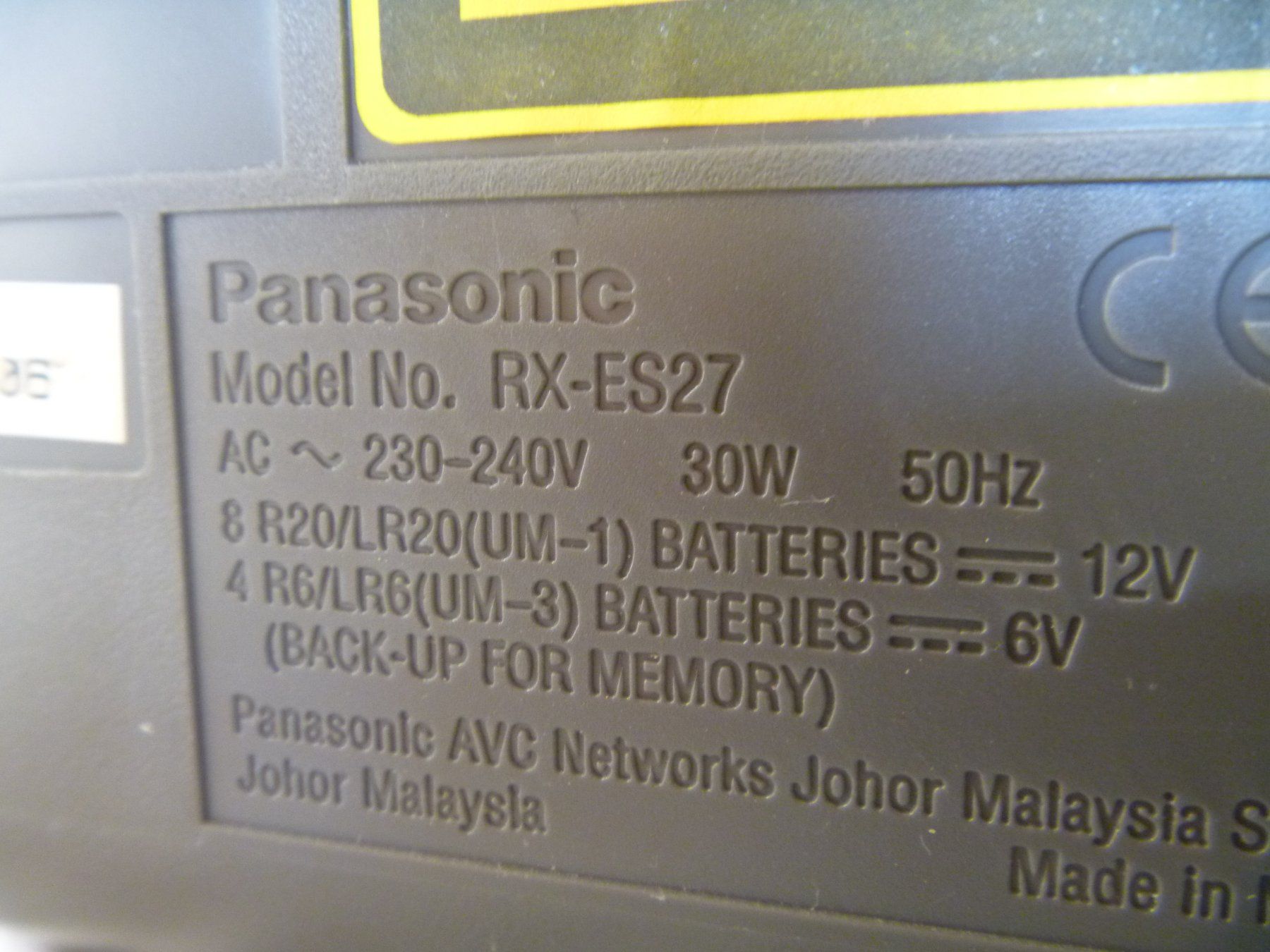 Panasonic Lettore multimediale & Streamer: Radio-,CD-,Kassettenplayer Gerät – Usato da Rüti ZH venduto da baumchen 9