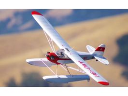 Piper J3 Cub - V4, Spw 1400mm, m. Räder u. Schwimmer PNP FMS