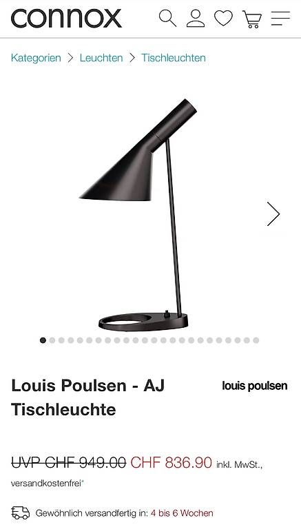 Lampade: Designer Tischlampe – Usato da Zürich venduto da bir_p2v2 3