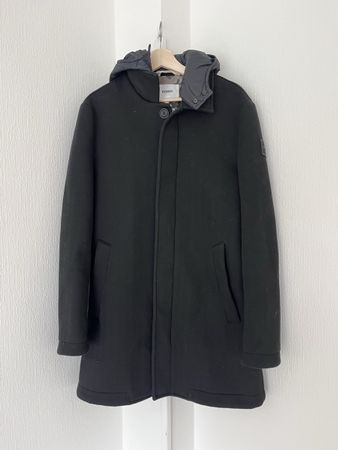 Dekker Black Wool Blend Winter Coat Size M - Excellent!