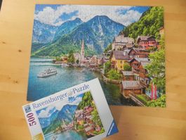 Ravensburger Puzzle 500 Teile - Hallstatt in Österreich