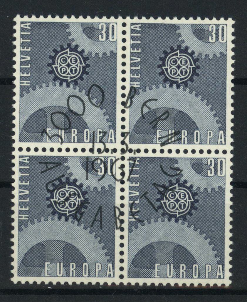 Tutti i francobolli: 1967, Europa, ET – Usato da Willisau venduto da Vollstempel