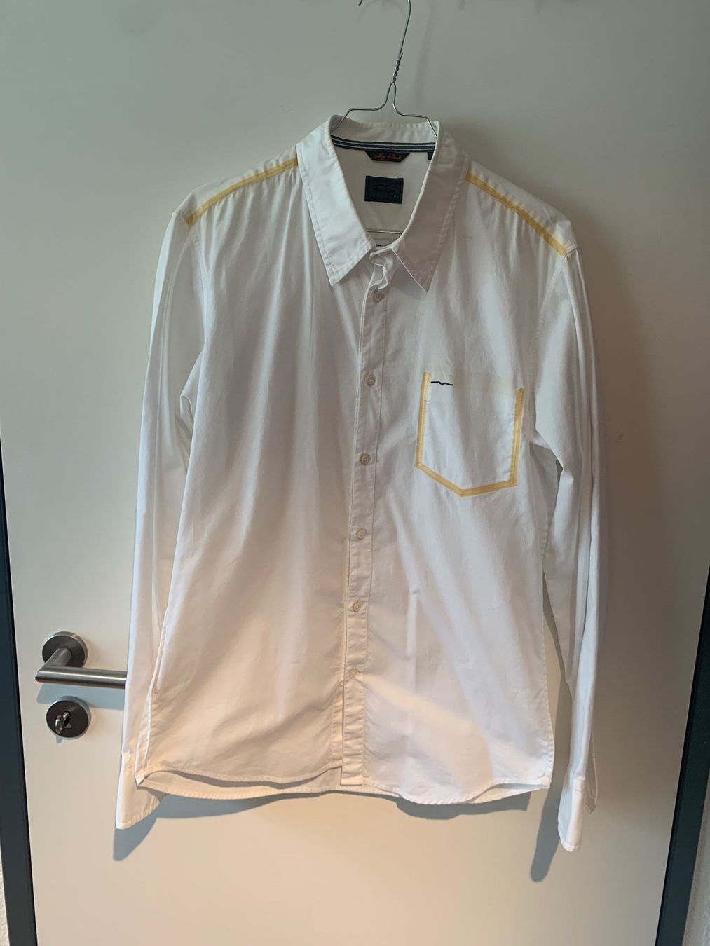 Hugo Boss Camicie: Handcrafted Boss "Orange" Hemd Vintage (Gr. M) – Usato da Rüschlikon venduto da Brixen07 4