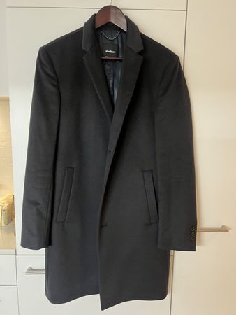 100% Kaschmir Strellson Mantel Herren Size 46